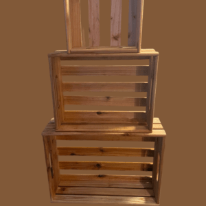 Farmhouse Red Cedar Crates