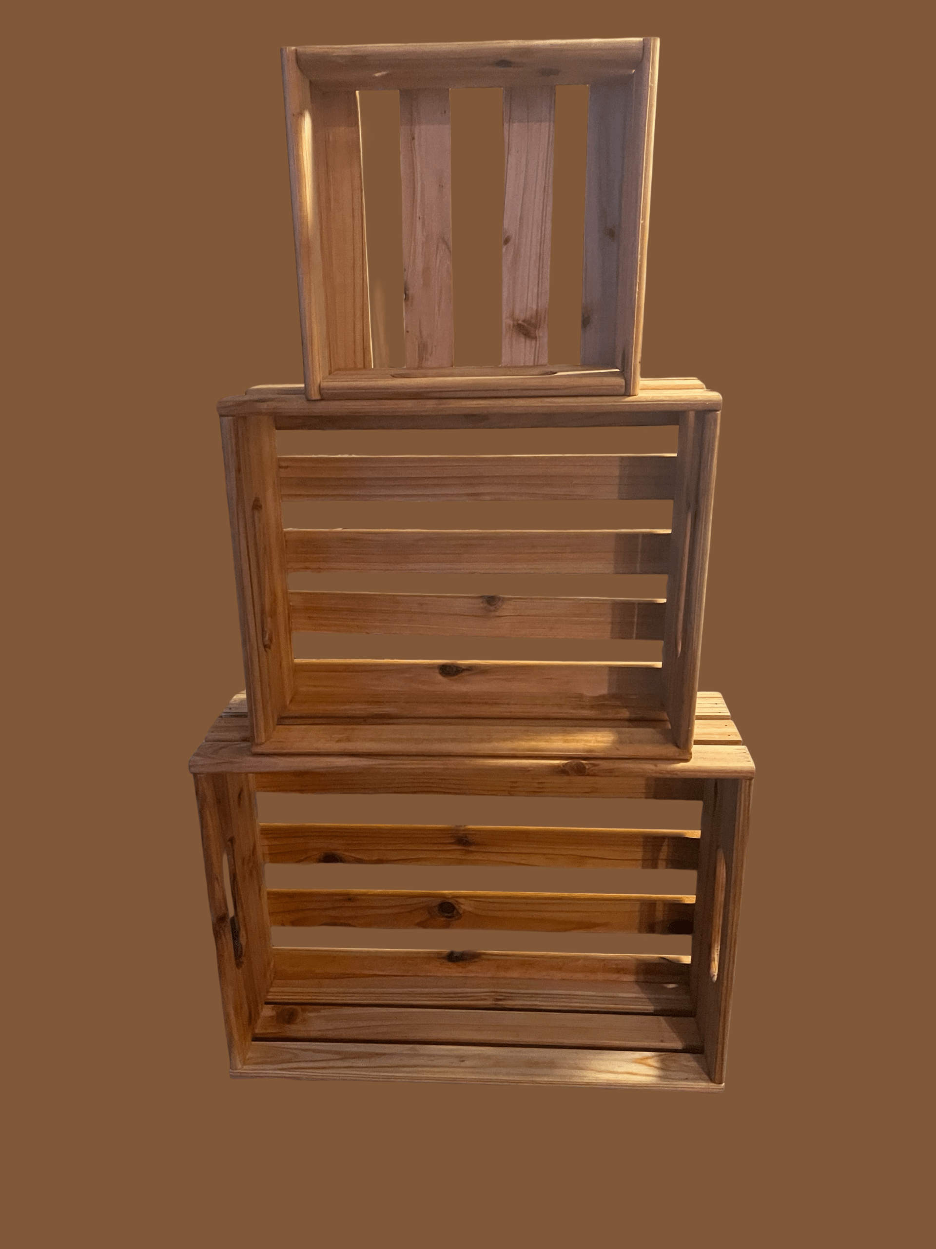 Farmhouse Red Cedar Crates