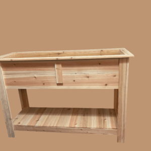 Raised flower/herb/garden planter box