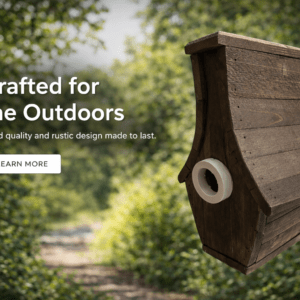 Chalet Cedar Birdhouse